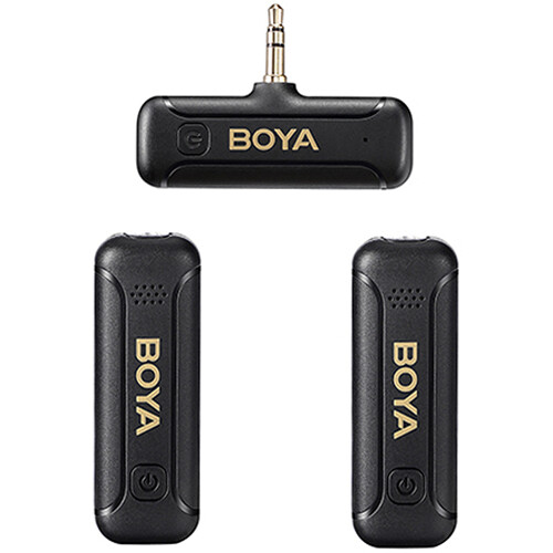 میکروفون دو کاربر بی سیم یقه ای بویا Boya BY-WM3T2-M2 35mm TRS