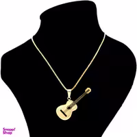 گردنبند بهارگالری (Bahar Gallery) طرح گیتار کد 202043