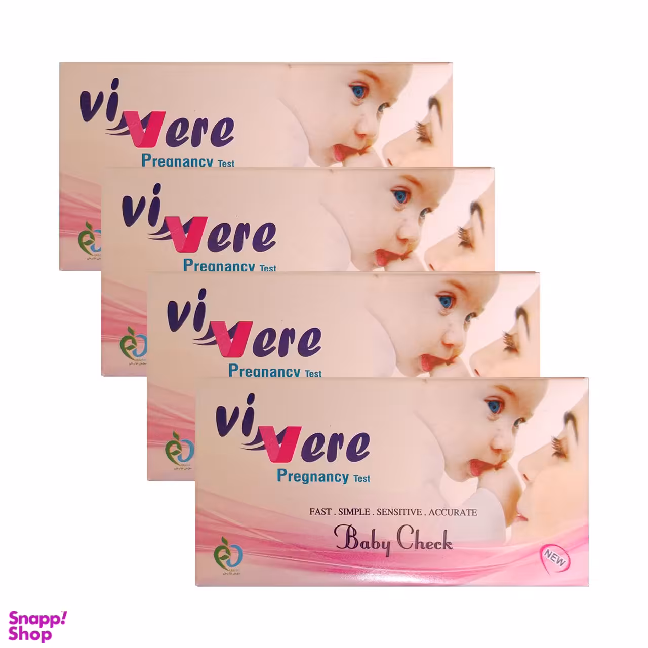 بی بی چک ویور (Viver) مدل Cassette مجموعه 4 عددی