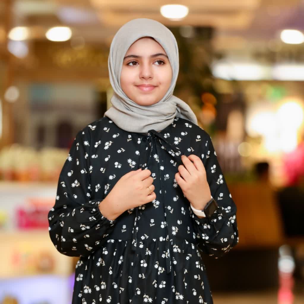 پیراهن دخترانه گلی (سایز 5)