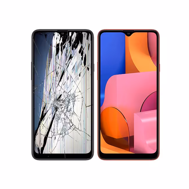 تعویض گلس گوشی موبایل گلکسی (A20s (A207 سامسونگ