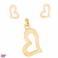 نیم ست طلا 18 عیار شانا کد S-sg03