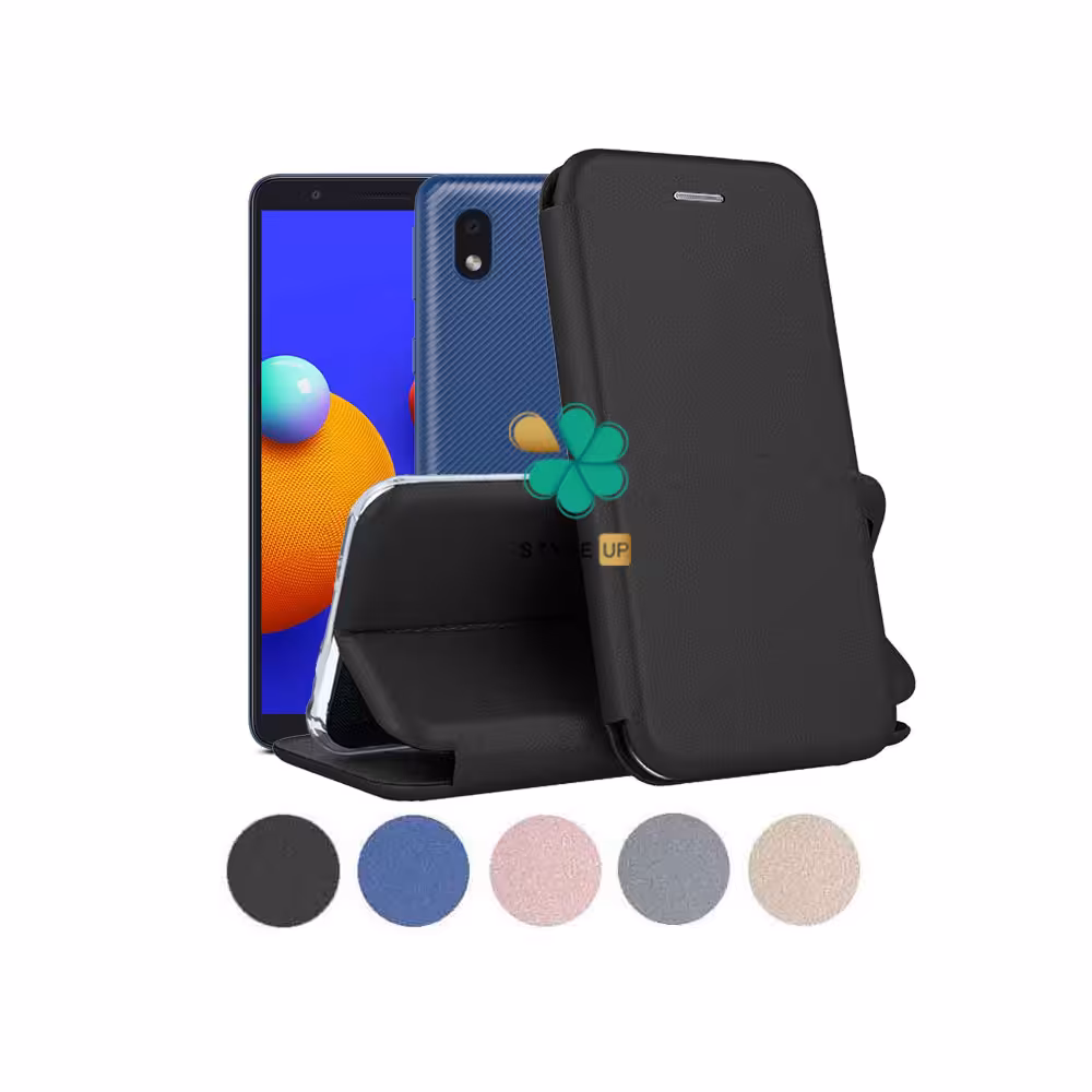 کیف گوشی چرمی کلاسوری مناسب سامسونگ Galaxy M01 Core