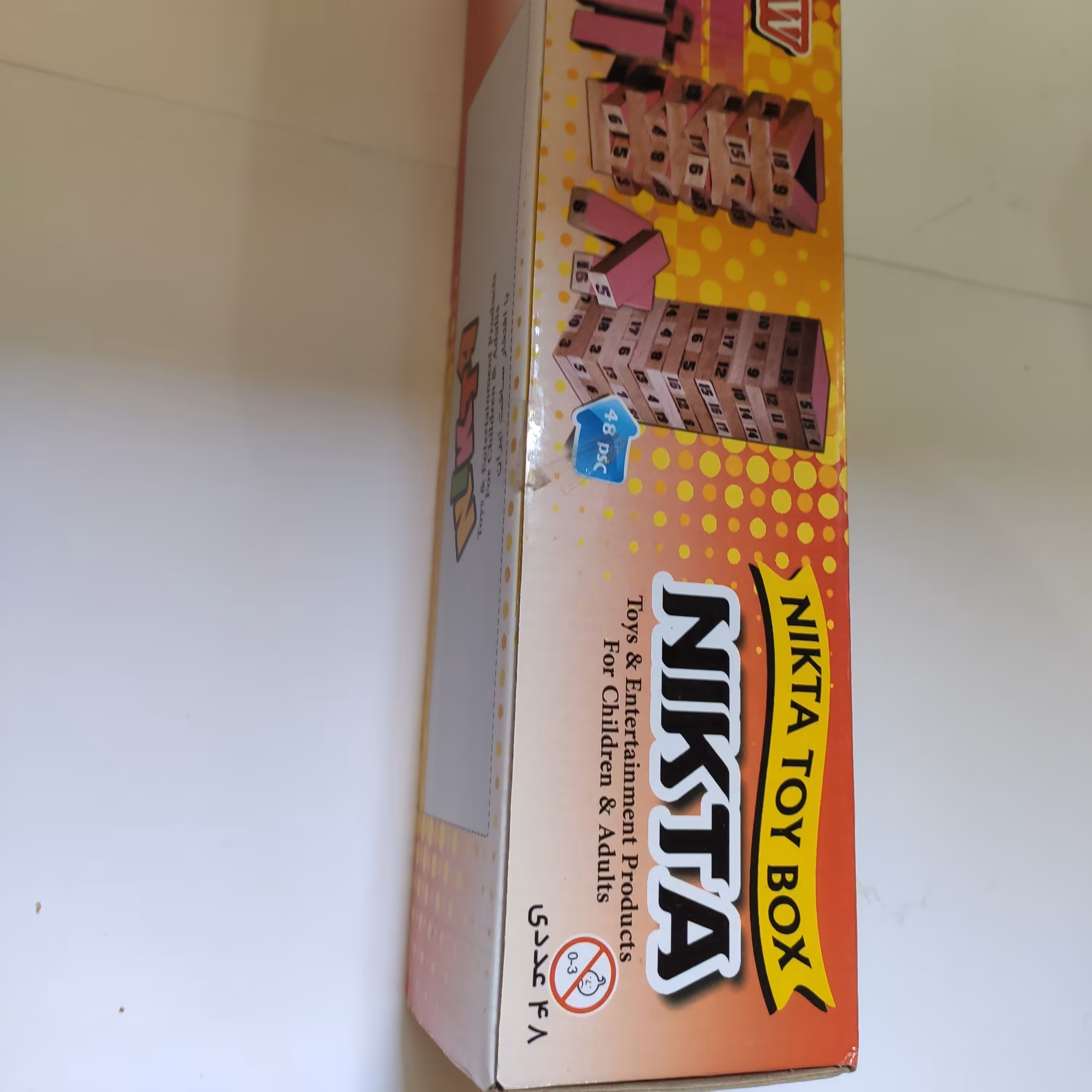 برج هیجان 48عددی بهمراه تاس Nikta
