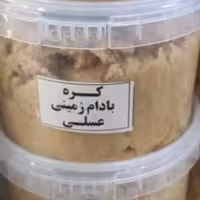 کره بادام زمینی عسلی     ترکیب کره بادام زمینی و عسل درجه یک با ساکاروز 2