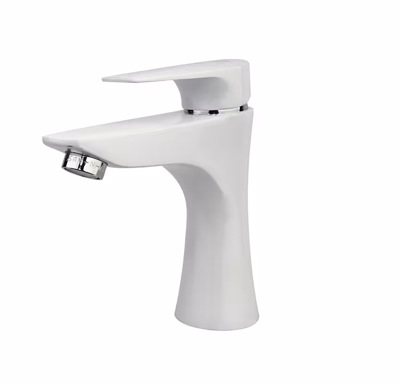 شیر روشویی راسان مدل آتیس سفید