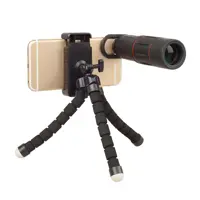 
ست 4 عددی لنز APL-18XBZJ5 با سه پایه و ریموت موبایل برند اپکسل مدل Apexel 4 in 