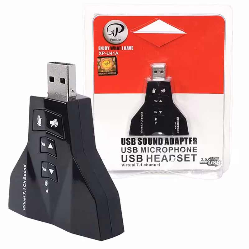 کارت صدا USB ایکس پی  XP-U41