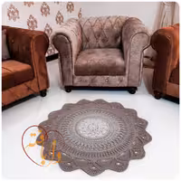 فرشینه قلاببافی مدل ثریا 125 سانتی