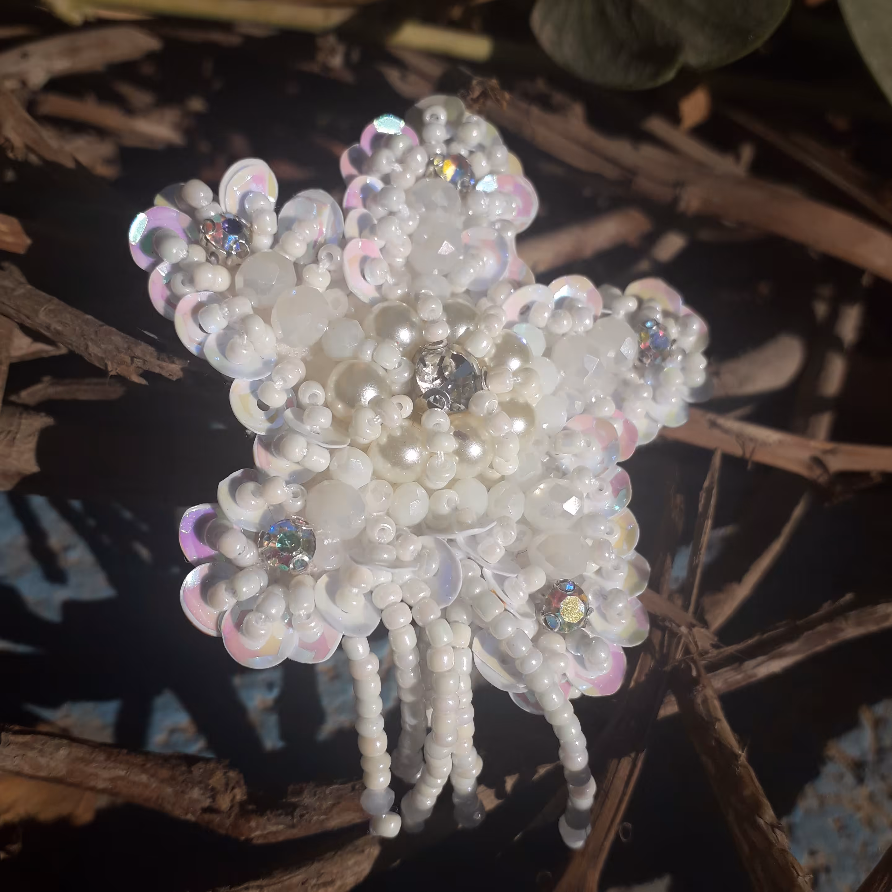 گلسینه جواهردوزی شده طرح ستاره