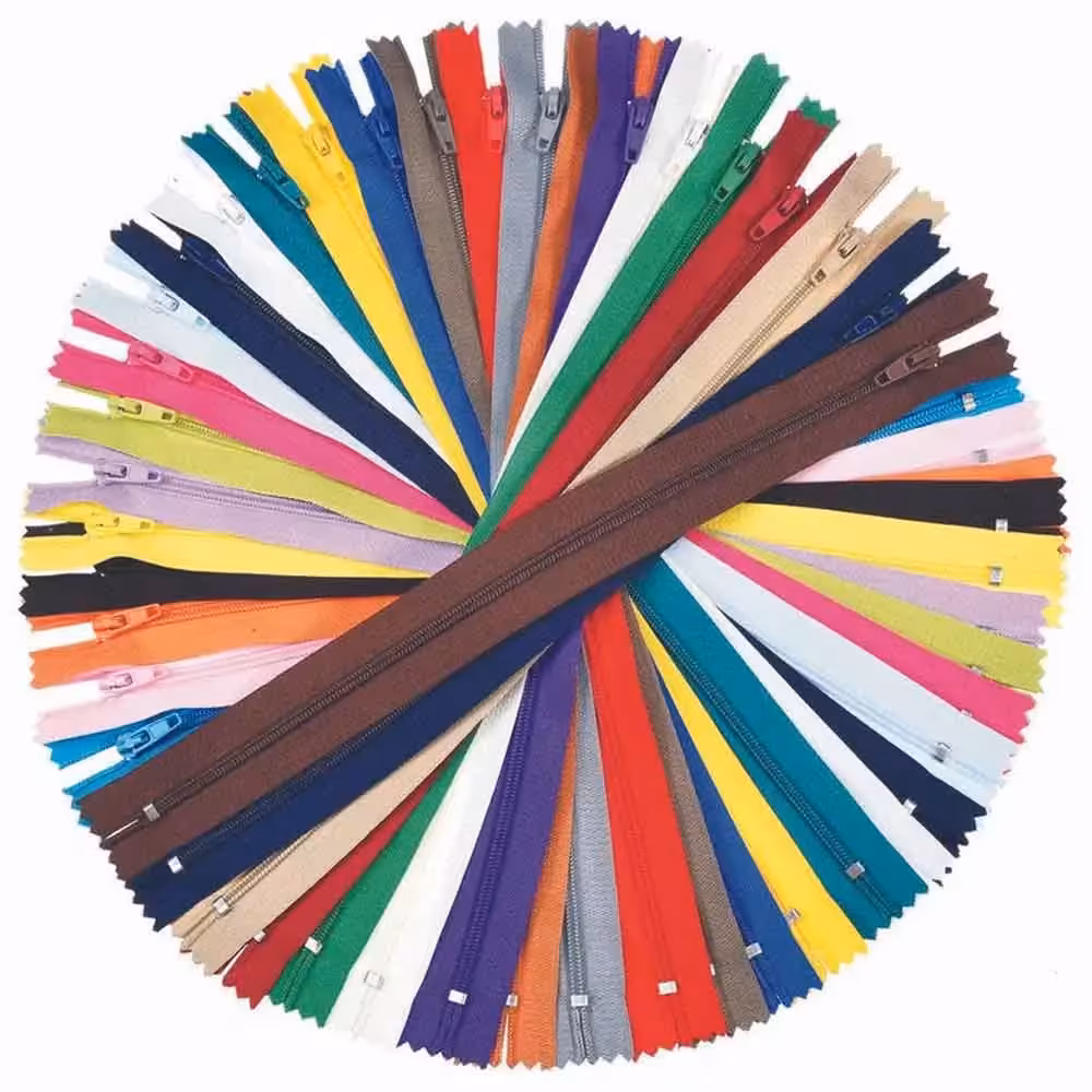 خرید زیپ معمولی 20 سانت دنده 4