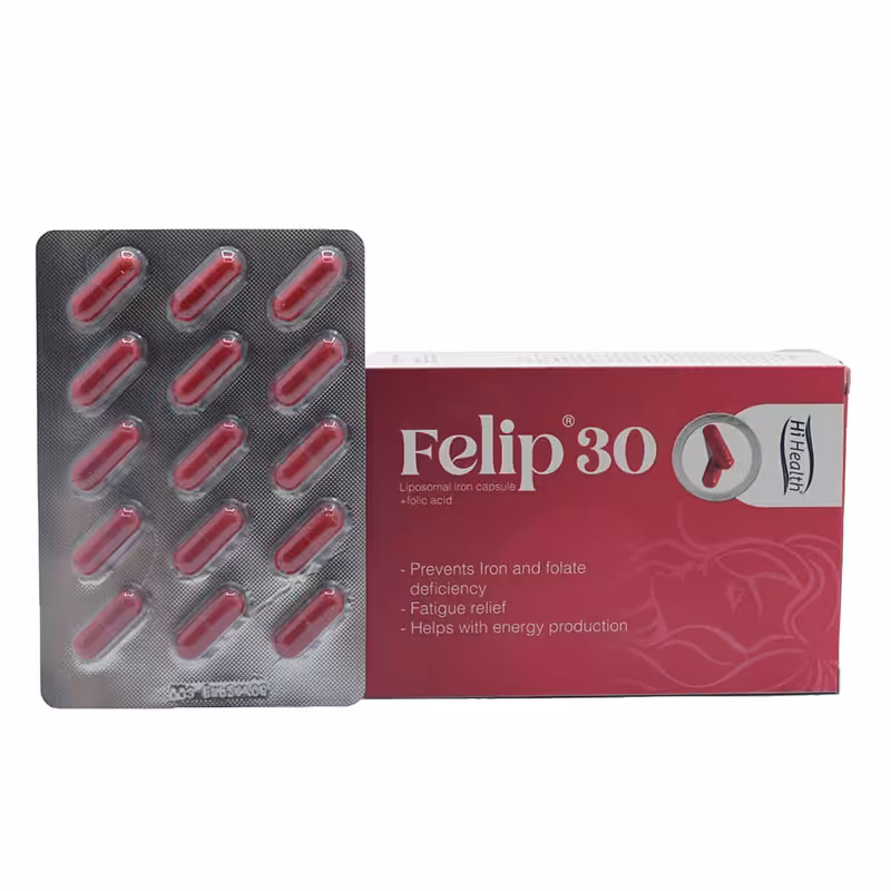 کپسول فلیپ 30 میلی گرم های هلث 30 عدد