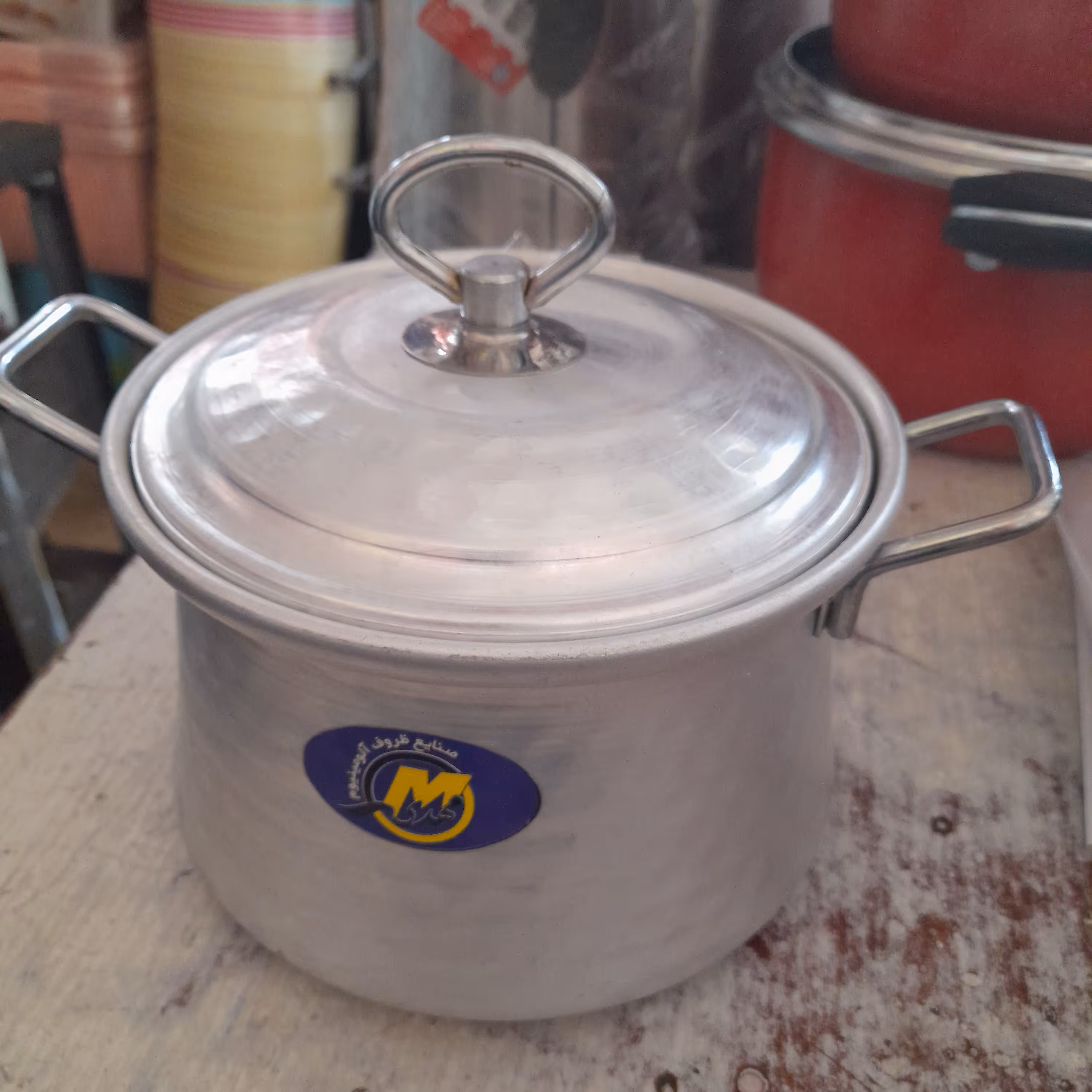 دیگچه چکشی کوچک روحی