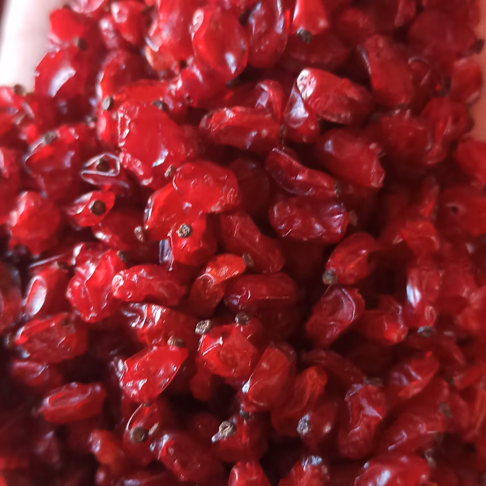 زرشک دانه اناری خید  در بسته بندی 10کیلویی