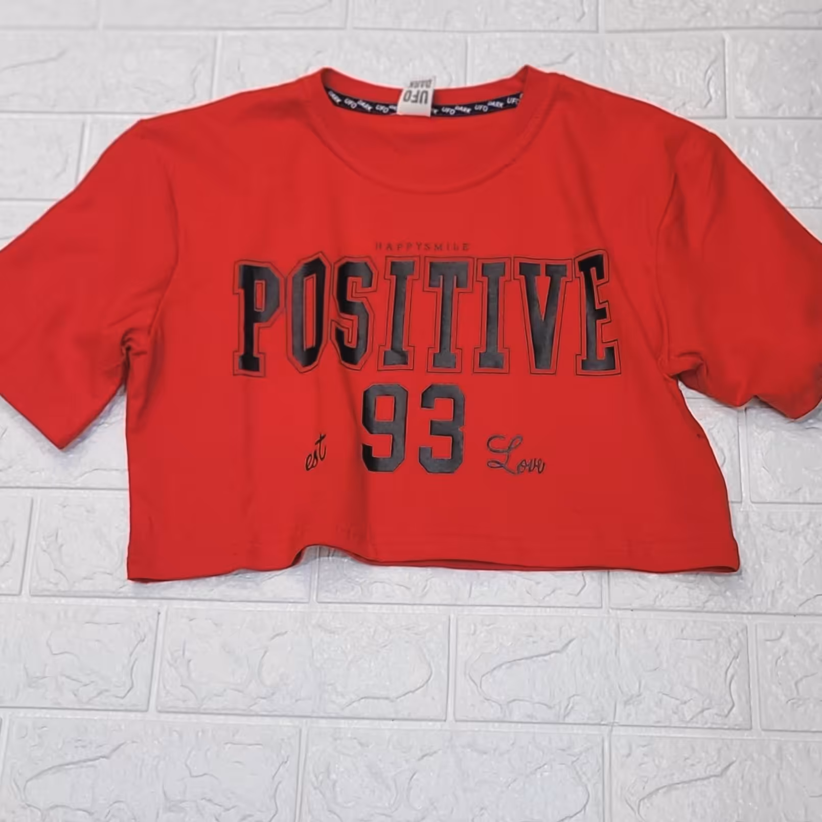 تیشرت کراپ positive