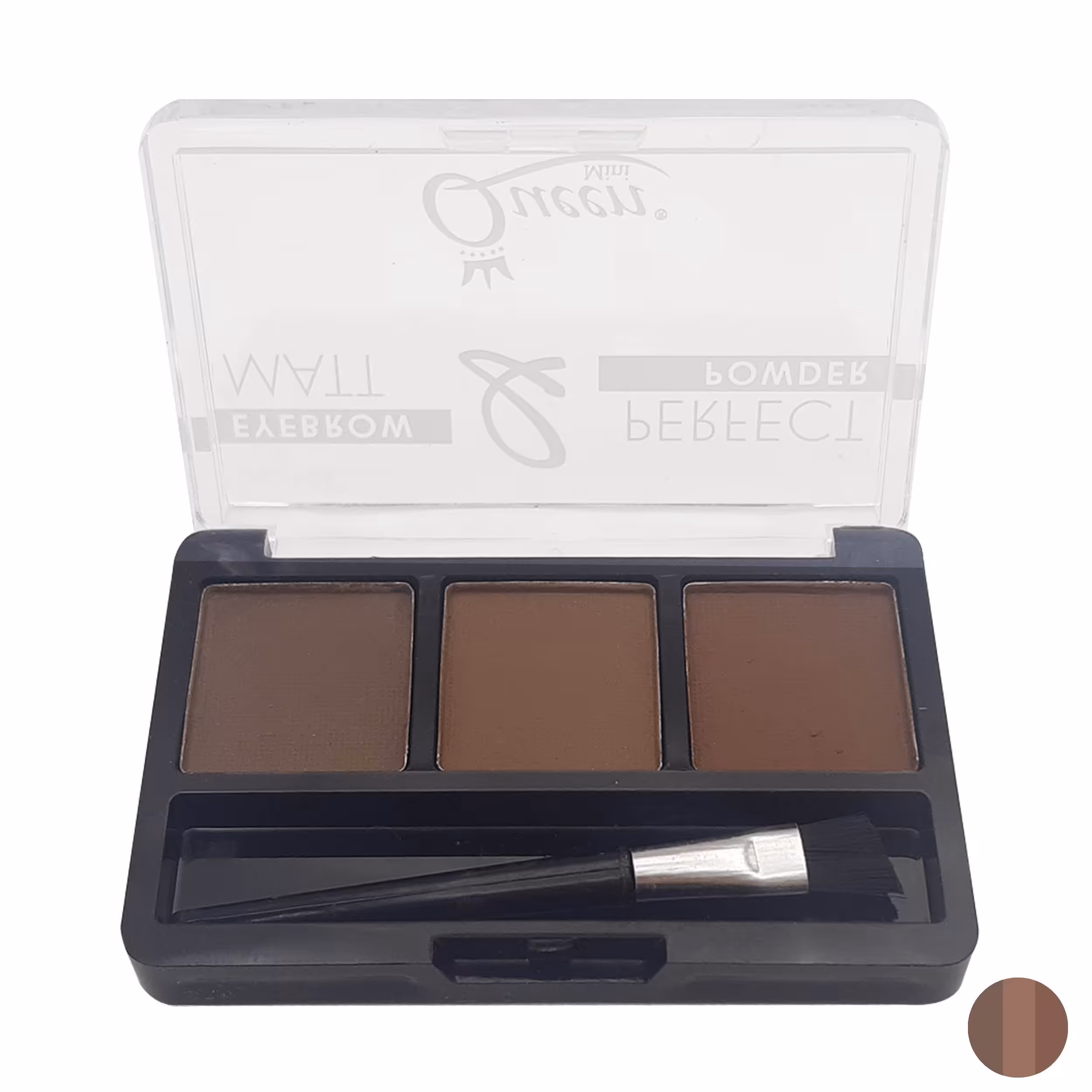   سایه ابرو کوئین شماره 4   پیگمنت بالا  بسیار سبک  ماندگاری قوی در 3 رنگ فوق العاده مناسب استفاده روزانه