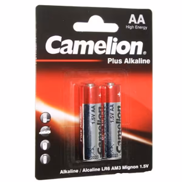 باتری قلمی کملیون پلاس آلکالاین LR6 AM3 Camelion AA Plus Alkaline