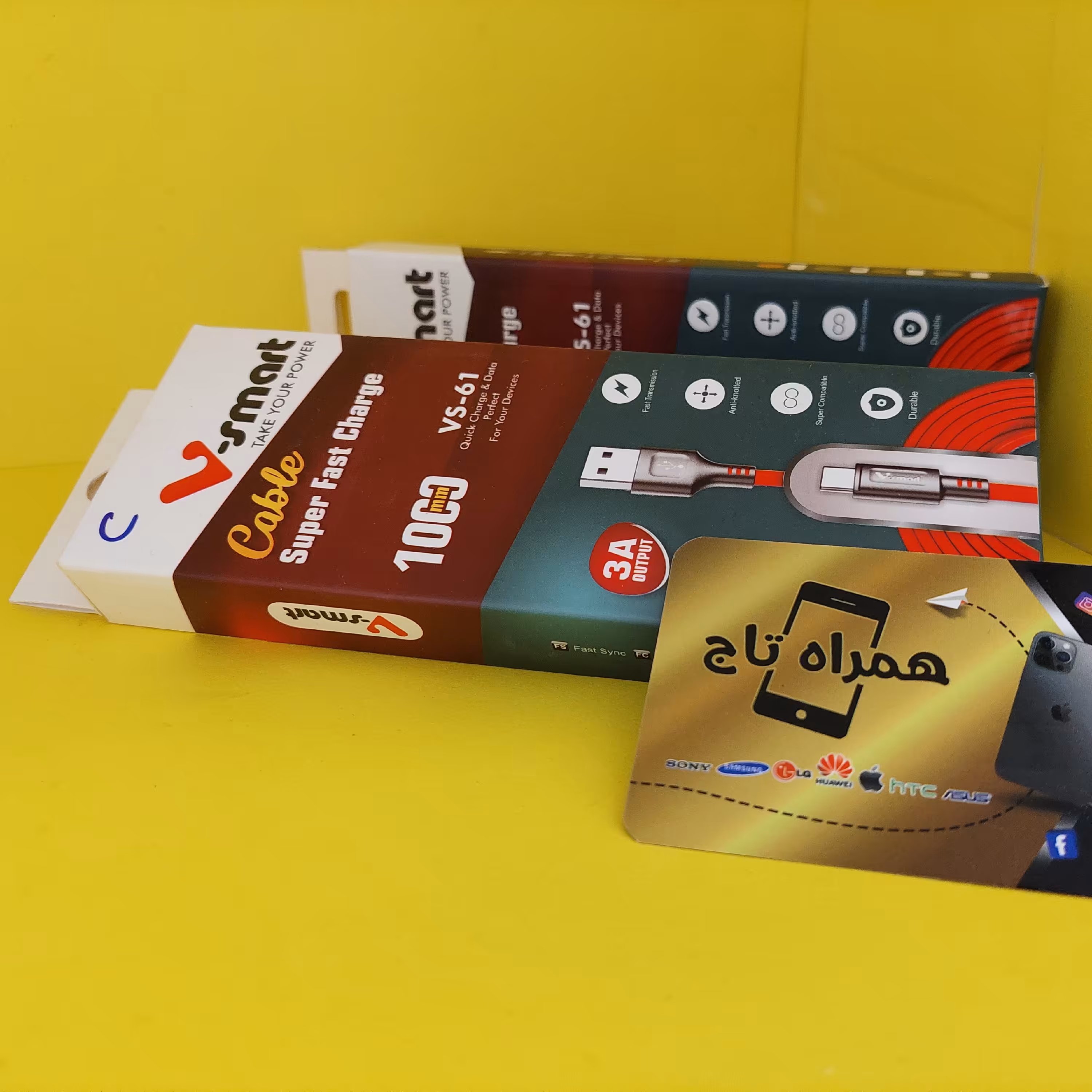 کابل شارژر تایپ سی اورجینال