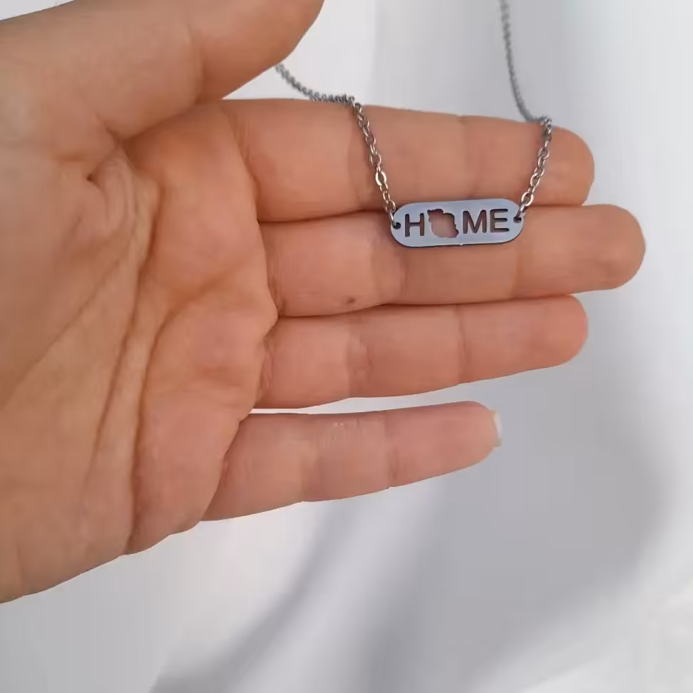 گردنبند ایران استیل