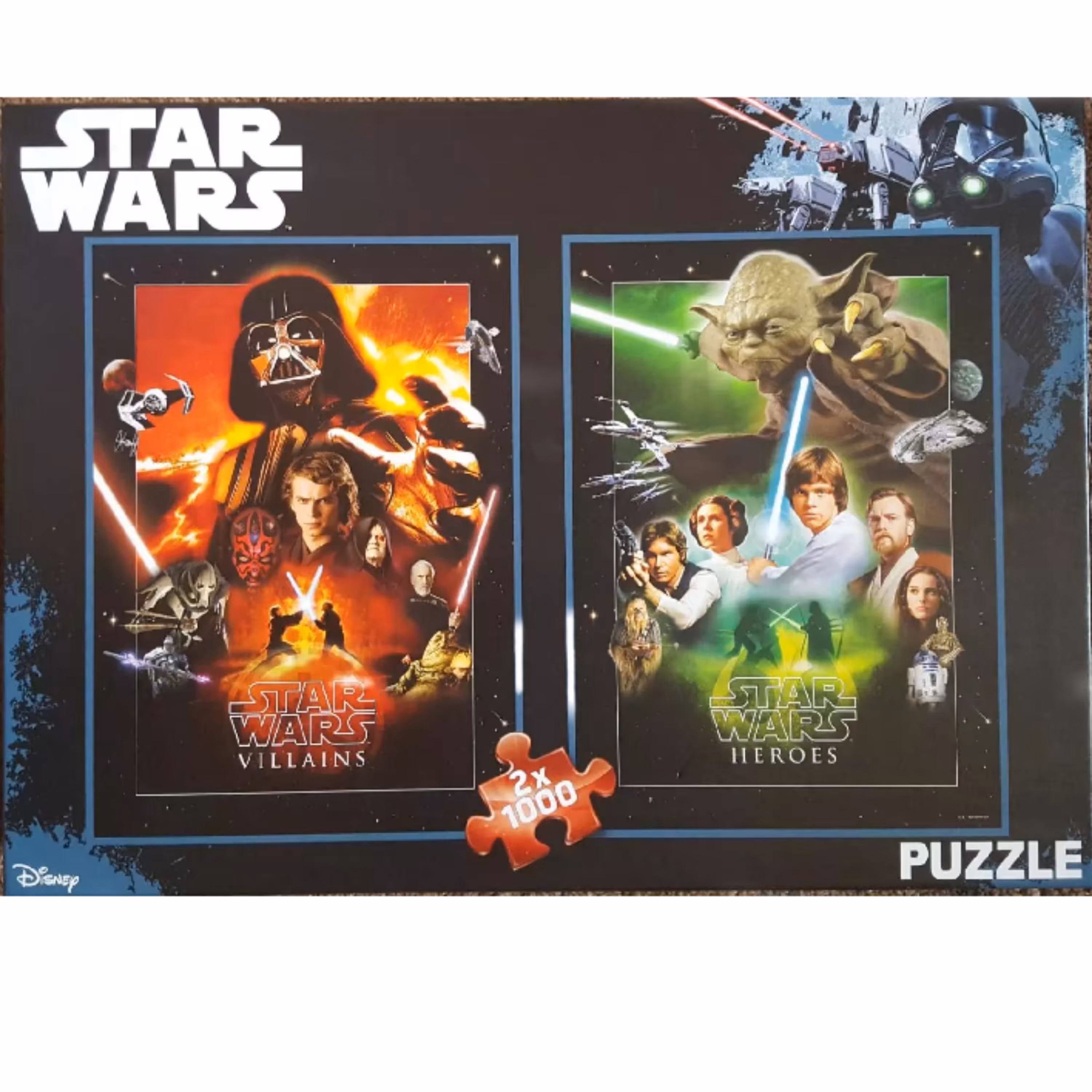 پازل 2000 تکه استار وارز star wars