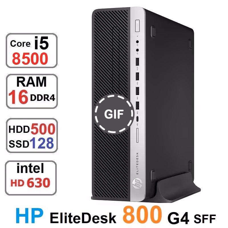 مینی کیس HP EliteDesk 800 G4 SFF Core i5 نسل 8
