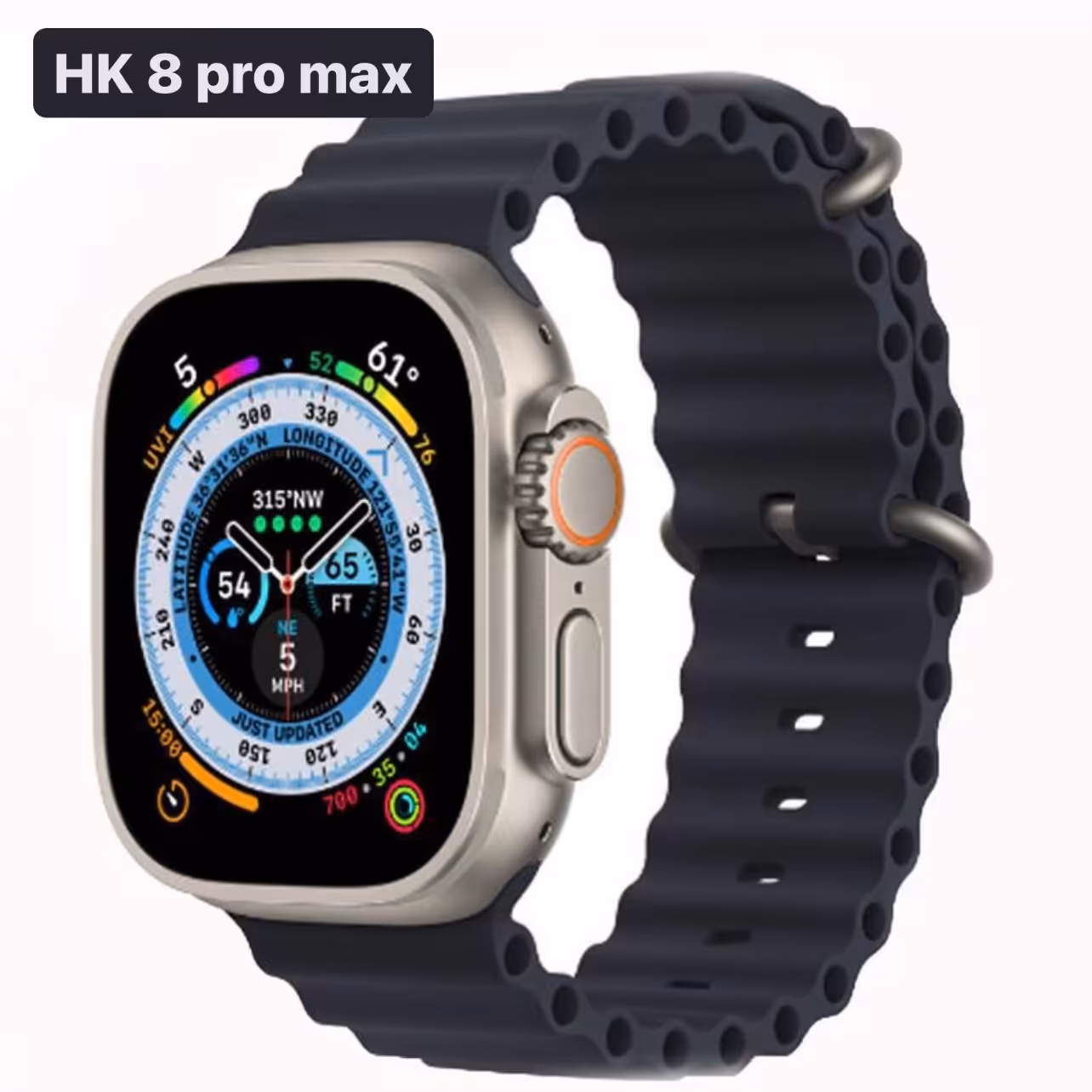 ساعت هوشمند HK8 pro max شبیه ترین ساعت هوشمند به اپل واچ اولترا HK8 promax