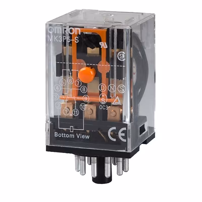 رله شیشه ای امرن 10 آمپر MK3P5-S 60DC