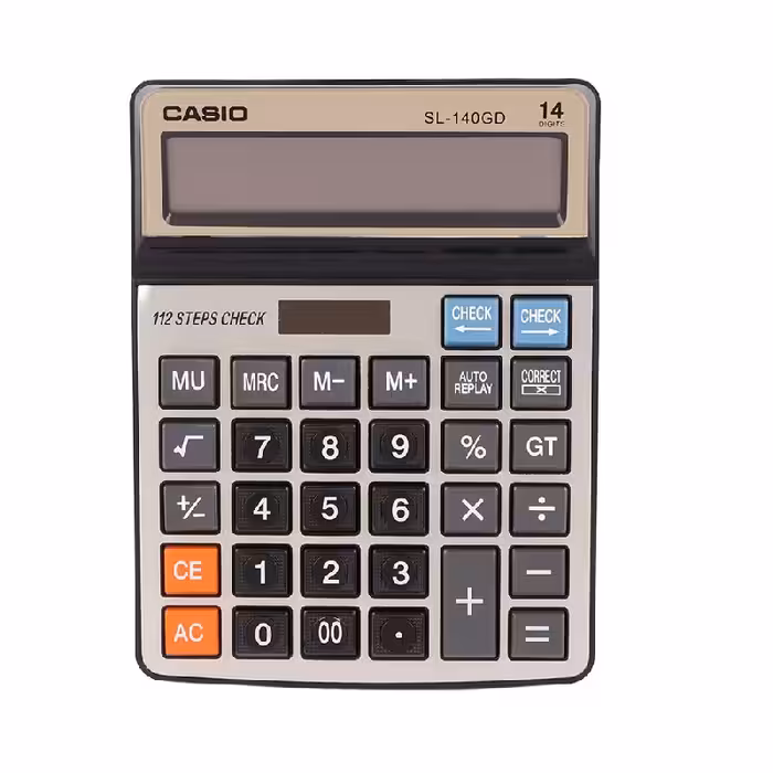 ماشین حساب کاسیو مدل SL-140GD