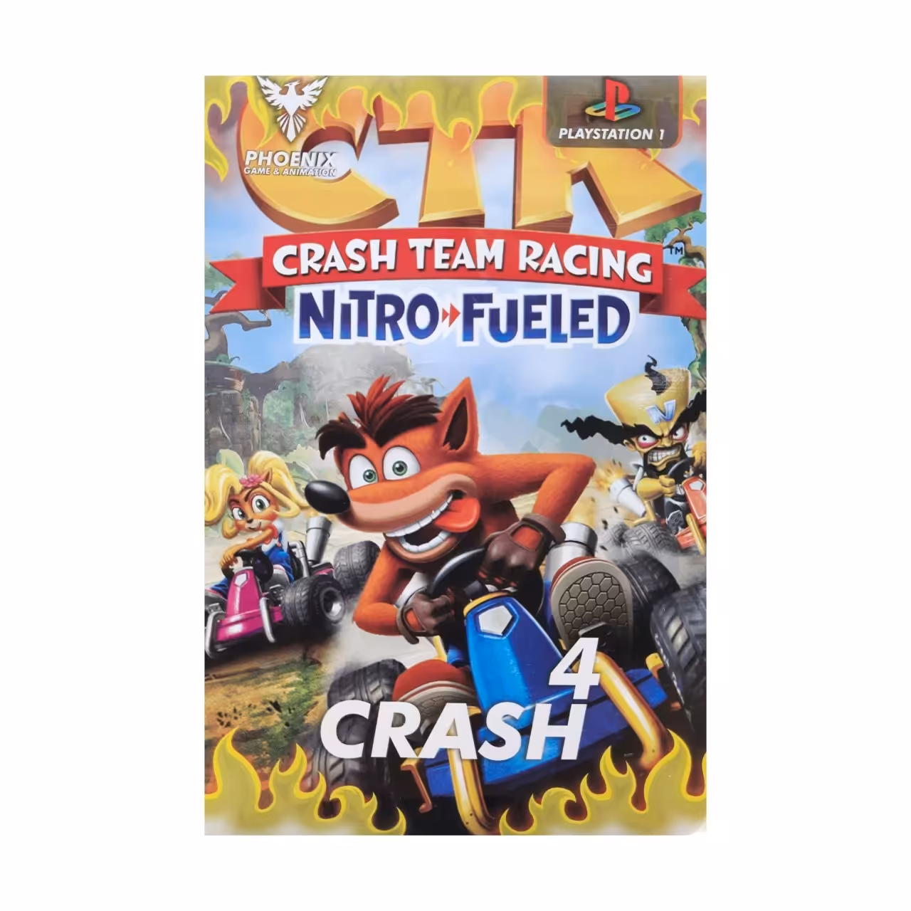 بازی CRASH 4 مخصوص PS1