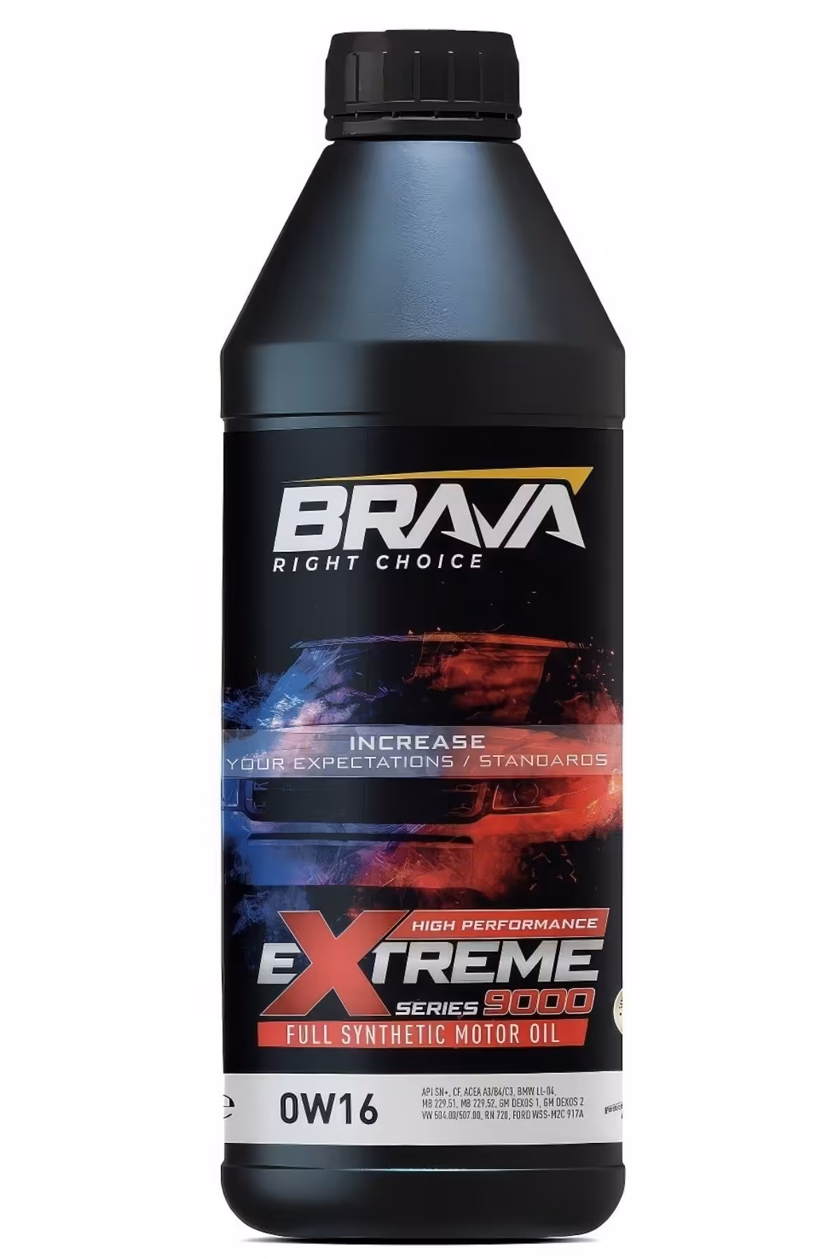 روغن و مکمل موتور EXTREME 9000 0W16 1 LT کشتی سنگین Brava