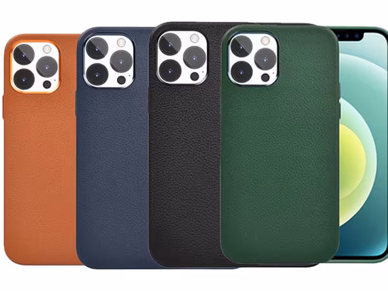 قاب چرمی آیفون 13 پرومکس ویوو Wiwu Calfskin Leather Case IP 13/13 Pro Max 6.7 inch