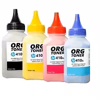 تونر شارژ 45 گرمی کارتریج لیزر رنگی اچ پی 410A سری کامل