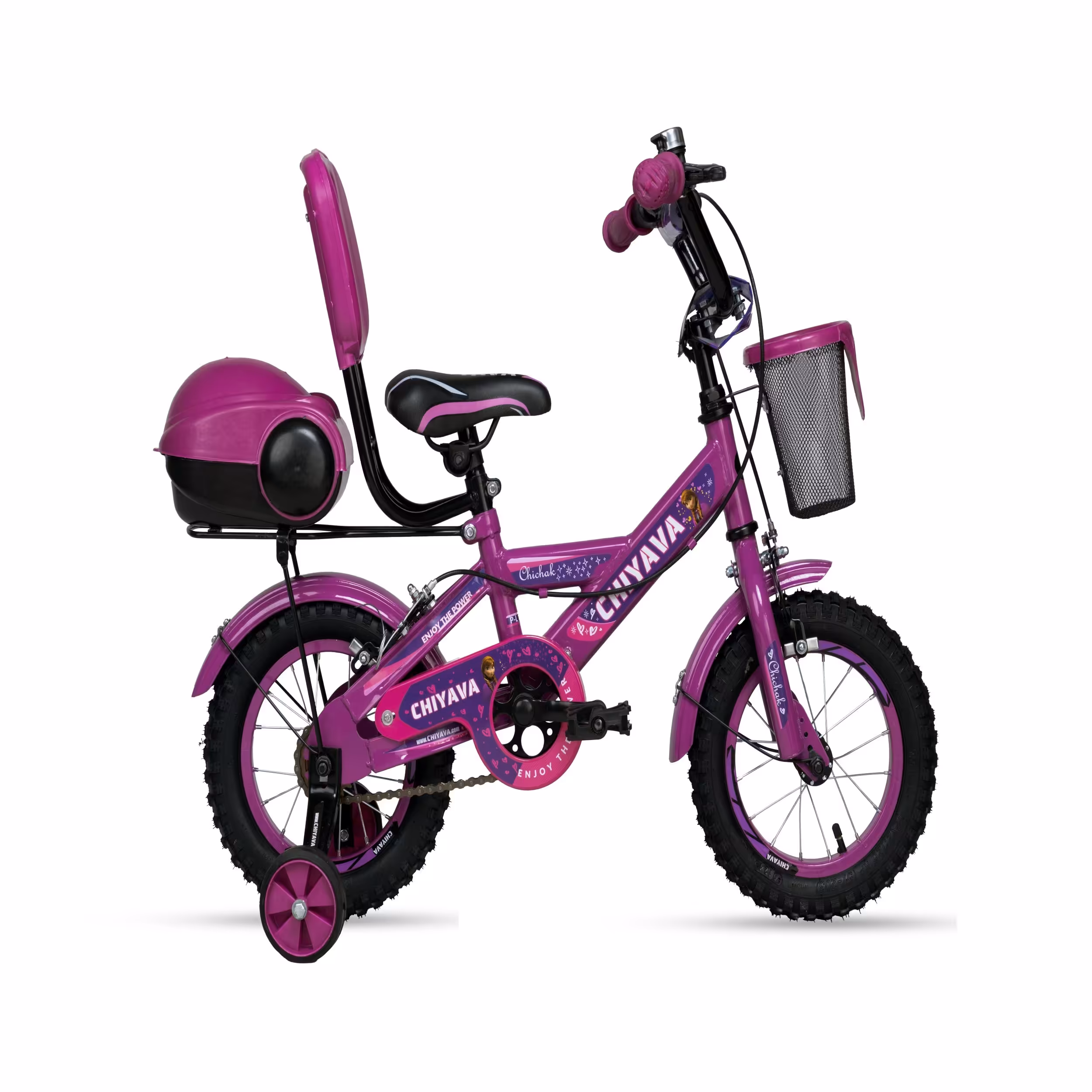 دوچرخه چیاوا مدل چیچک سایز 12 بنفش