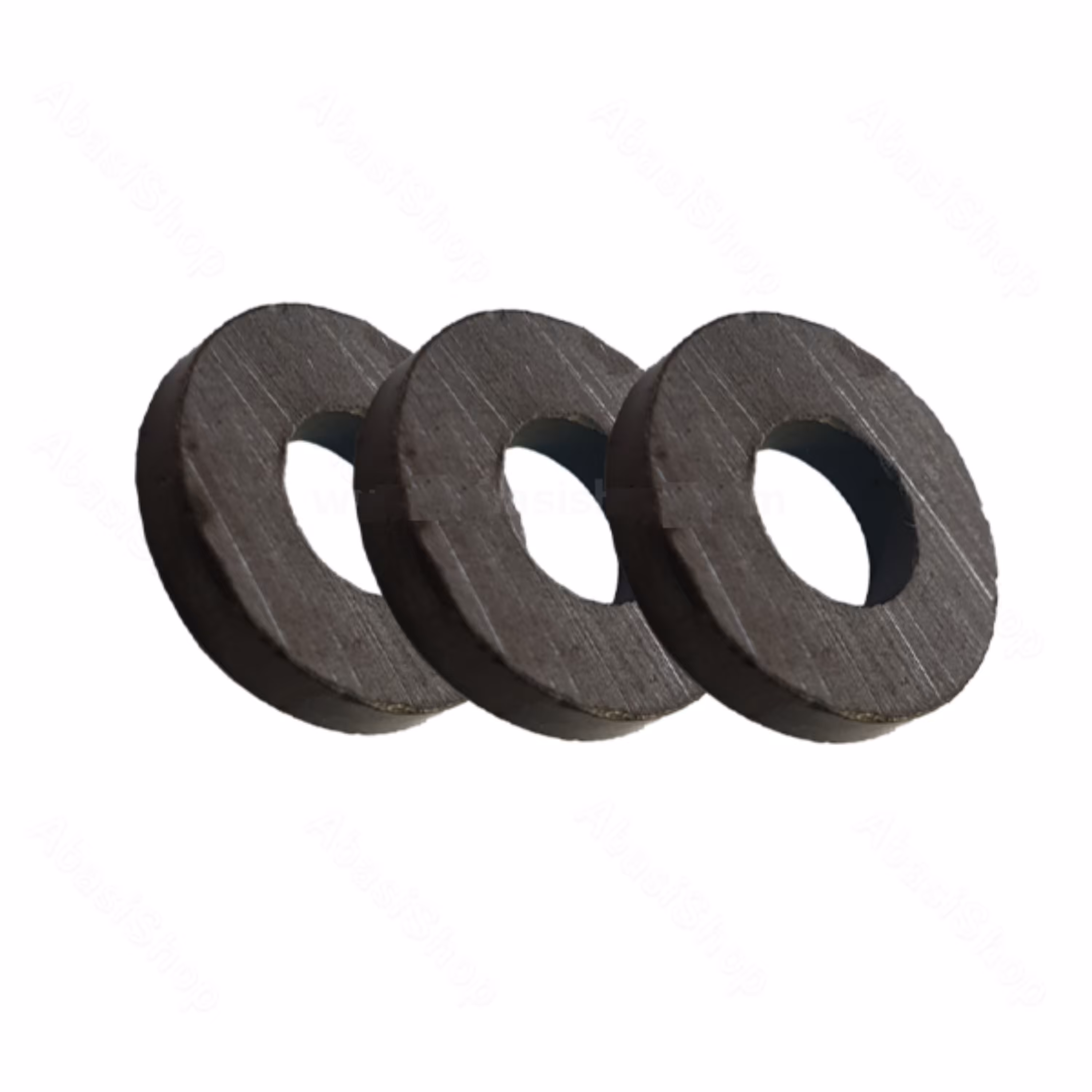 آهنربای حلقه ای مدل فریت (آهنربا واشری سرامیکی) (بسته 3 عددی)