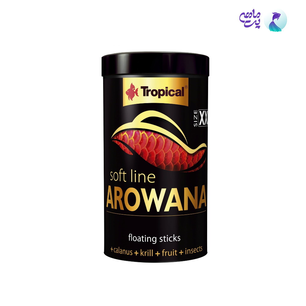 غذای سافت لاین تروپیکال مدل Soft Line arowana size XXL وزن 80 گرم