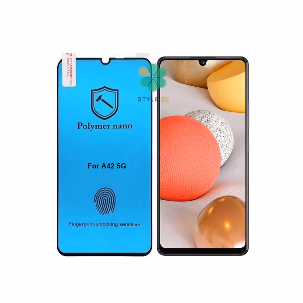 محافظ صفحه گلس گوشی سامسونگ Galaxy A42 5G مدل Polymer nano