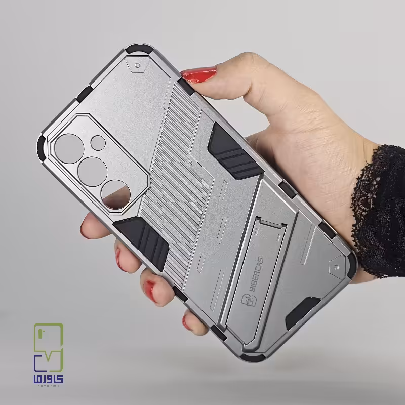 کاور استند دار پانک طوسی | Samsung S23 FE