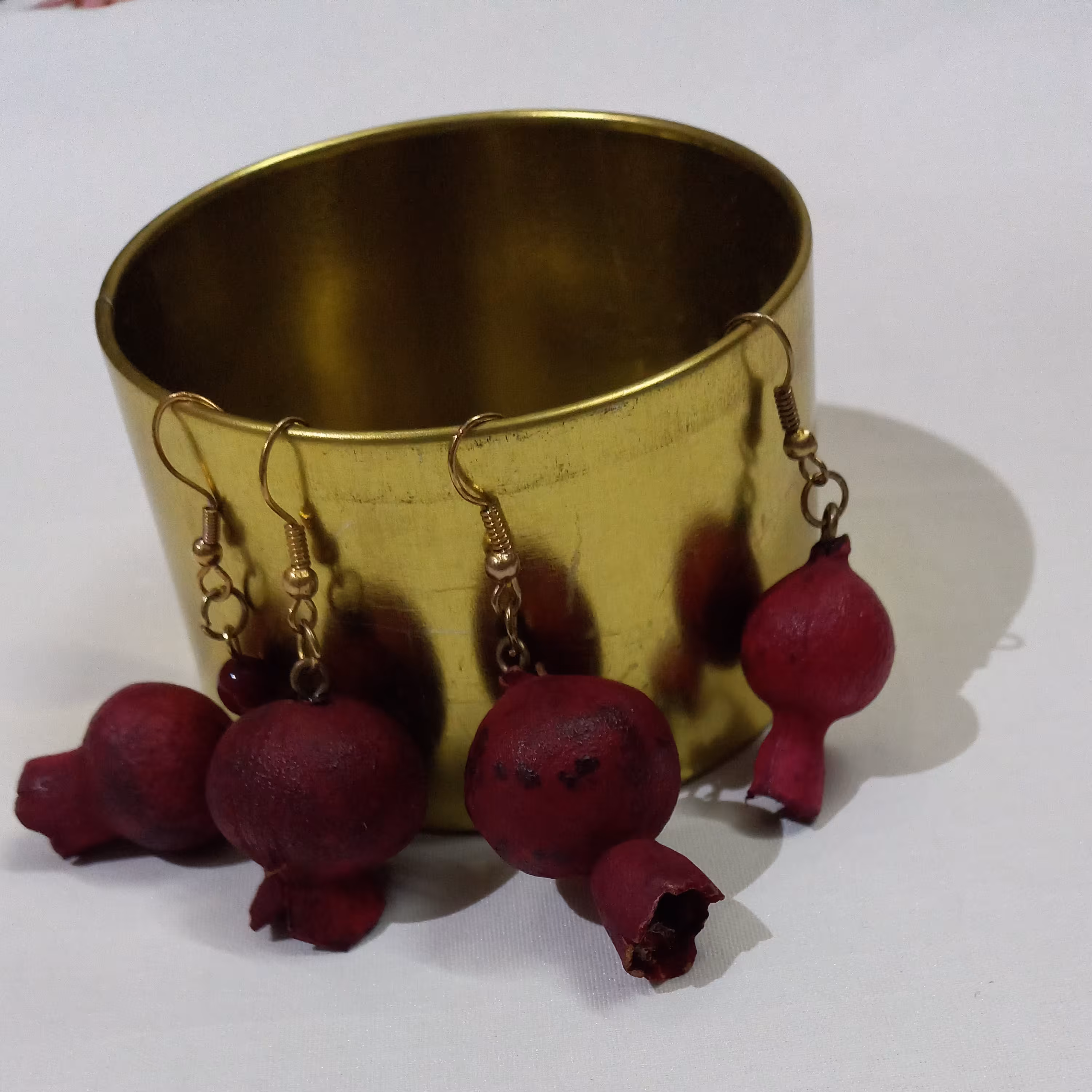 گوشواره های انار یلدایی