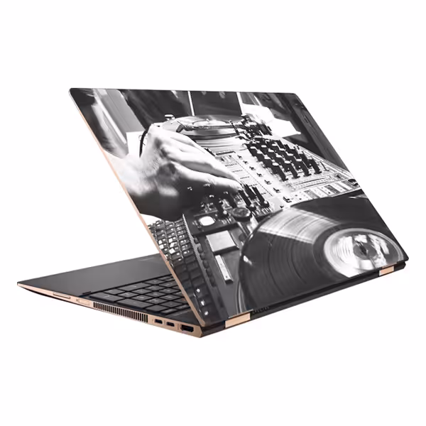 استیکر لپ تاپ طرح Music کد 14 مناسب برای لپ تاپ 15.6 اینچ