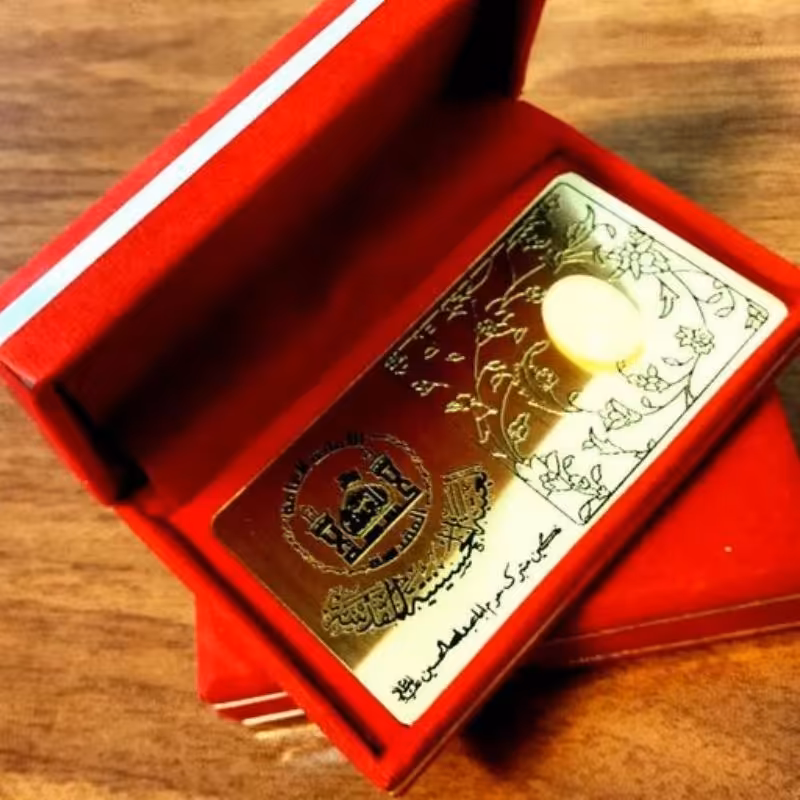  نگین متبرک حرم امام حسین (ع) مناسب هدیه دادن