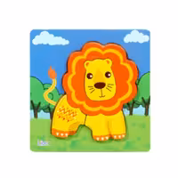 پازل جاگذاری چوبی مدل شیر کد 5576133