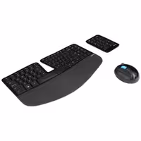 کیبورد و ماوس بی سیم مایکروسافت مدل  Microsoft Sculpt Ergonomic Wireless Desktop