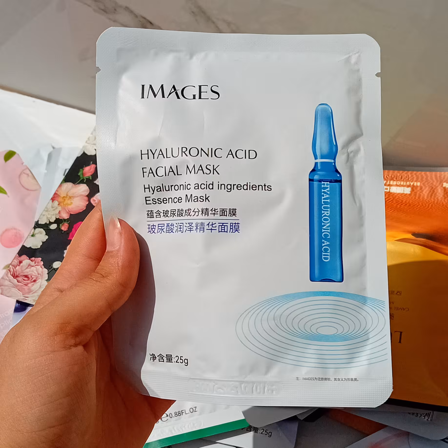 ماسک ورقه ای هیالورونیک اسید