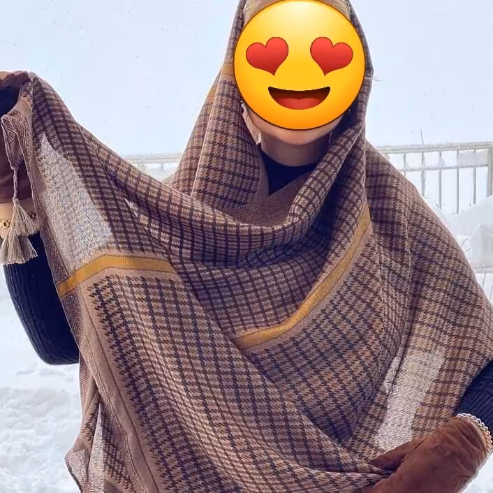 شال نخ پنبه