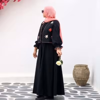 ست کت و سارافون گلدوزی