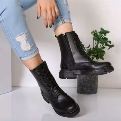 نیم بوت شیک رز