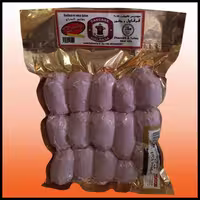 سوسیس کوکتل انگلیسی پُروتی تهیه از گوشت قرقاول -380گرمی