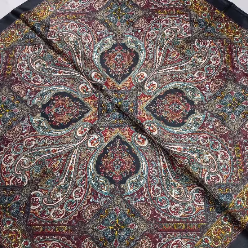 روسری ساتن ابریشم 
