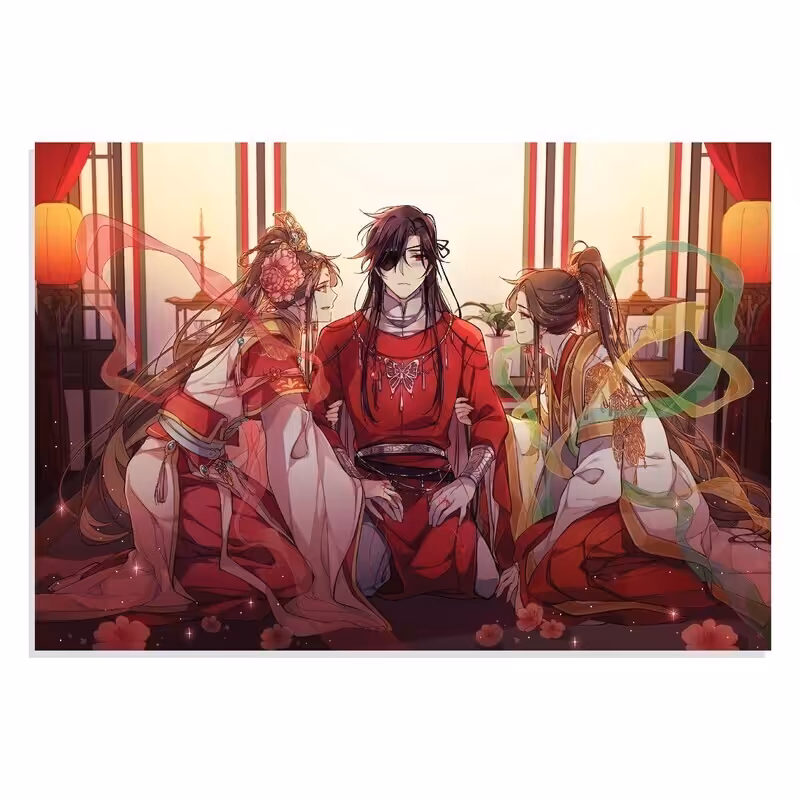 تابلو شاسی طرح انیمه برکت مقام بهشت  مدل NV0541