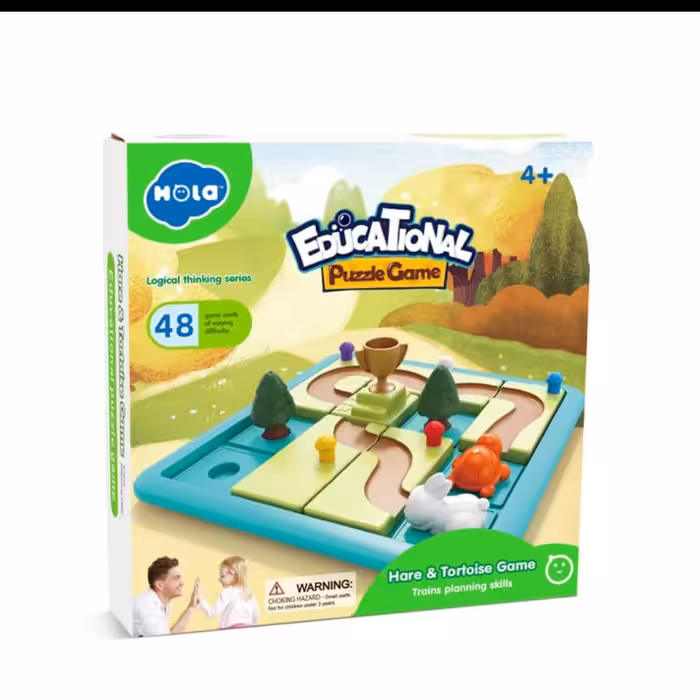 پازل خرگوش و لاکپشت